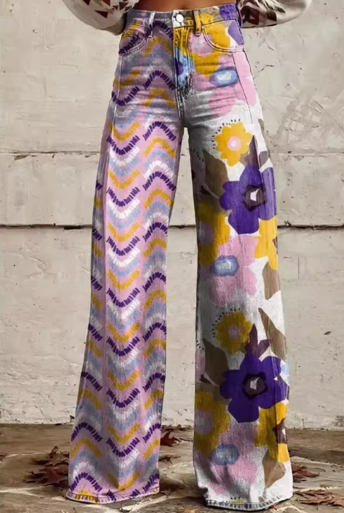 Isadora - Boho Blumenhose