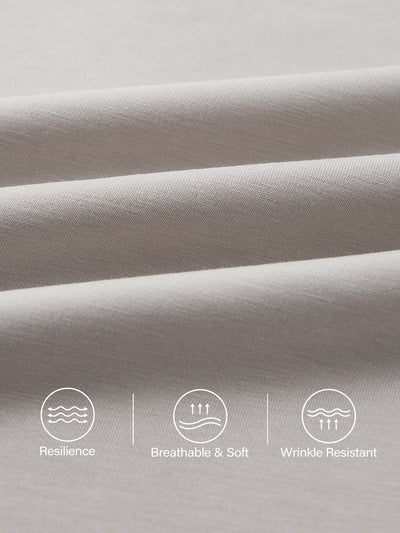 2-teiliges Set aus Mockneck-Pullover und Mid-Rise-Hose mit geradem Bein und Taschen